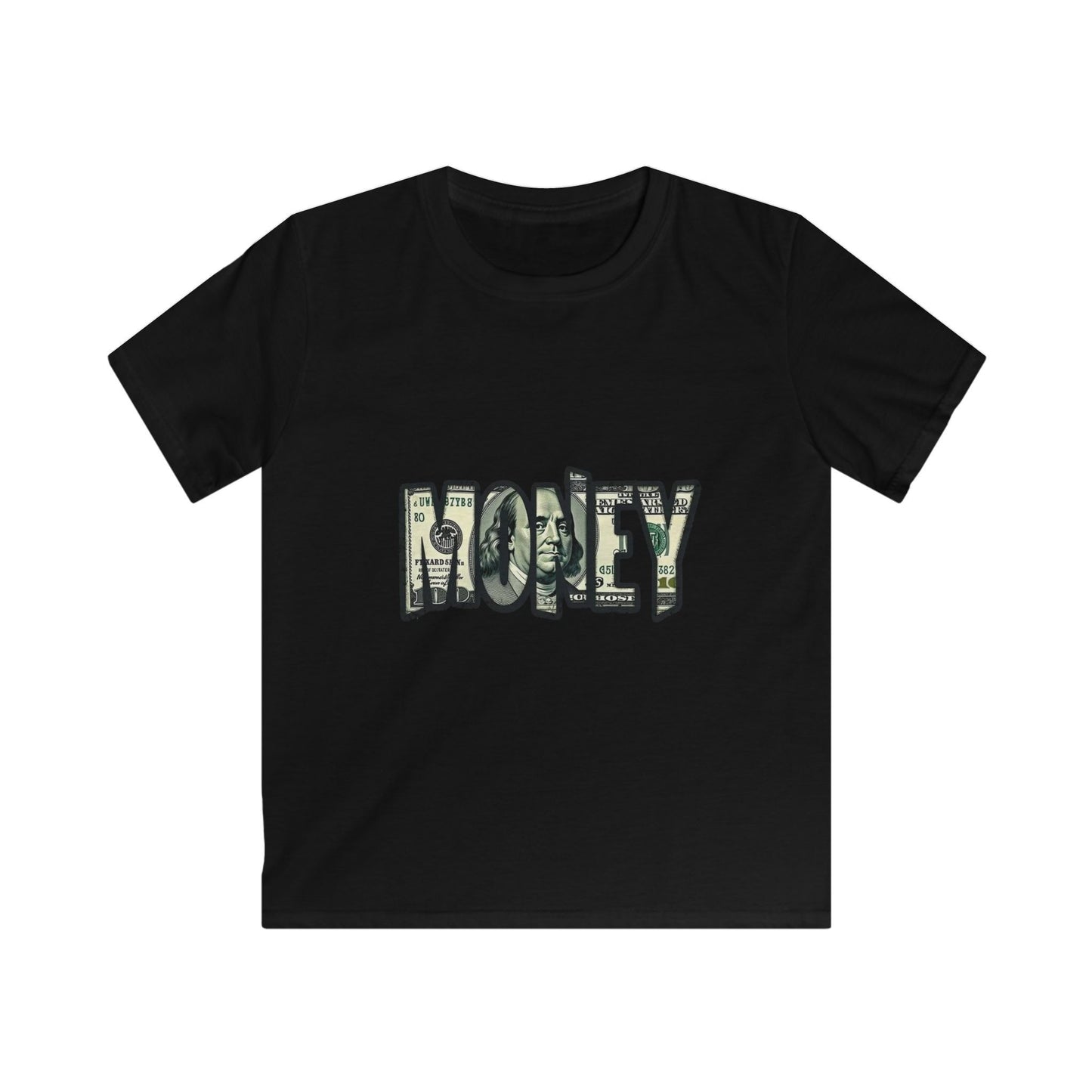 Boys Kids Tee — “Make Money Not Friends”