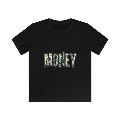 Boys Kids Tee — “Make Money Not Friends”