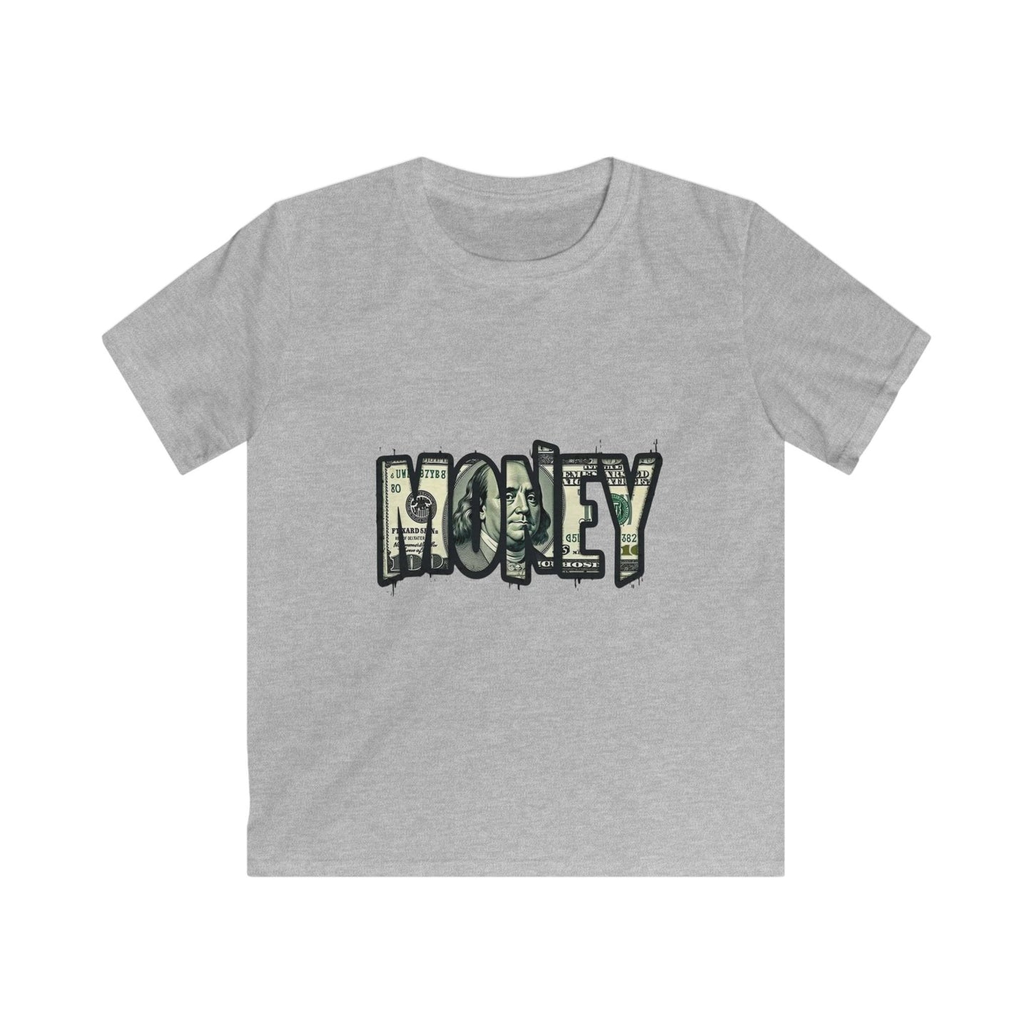 Boys Kids Tee — “Make Money Not Friends”