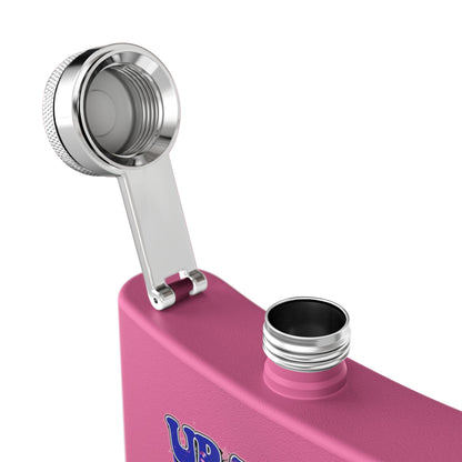 6oz Stainless Steel Flask — "Up To It, Drink"