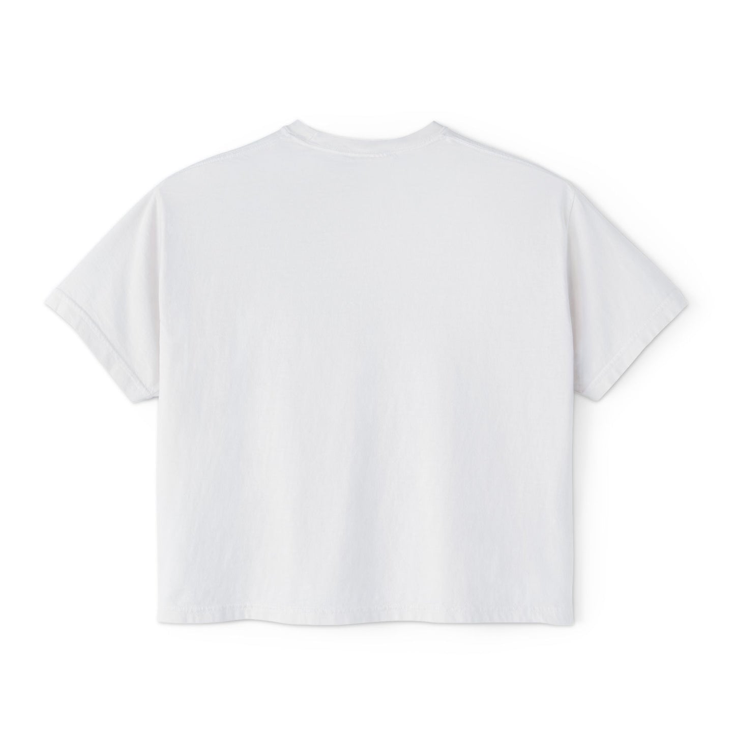 Women Halloween Pumpkin cropped boxy t-shirt