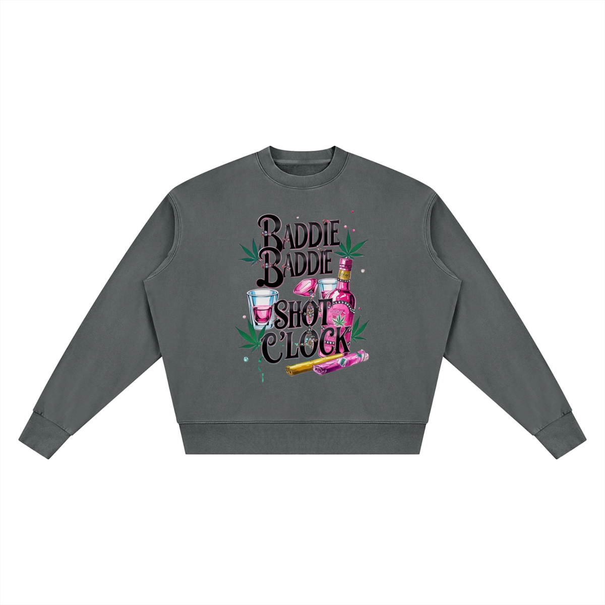 Women's Marijuana Sweatshirt