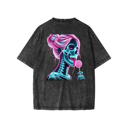 Girls and Boys Snow Washed Kids' T-Shirt