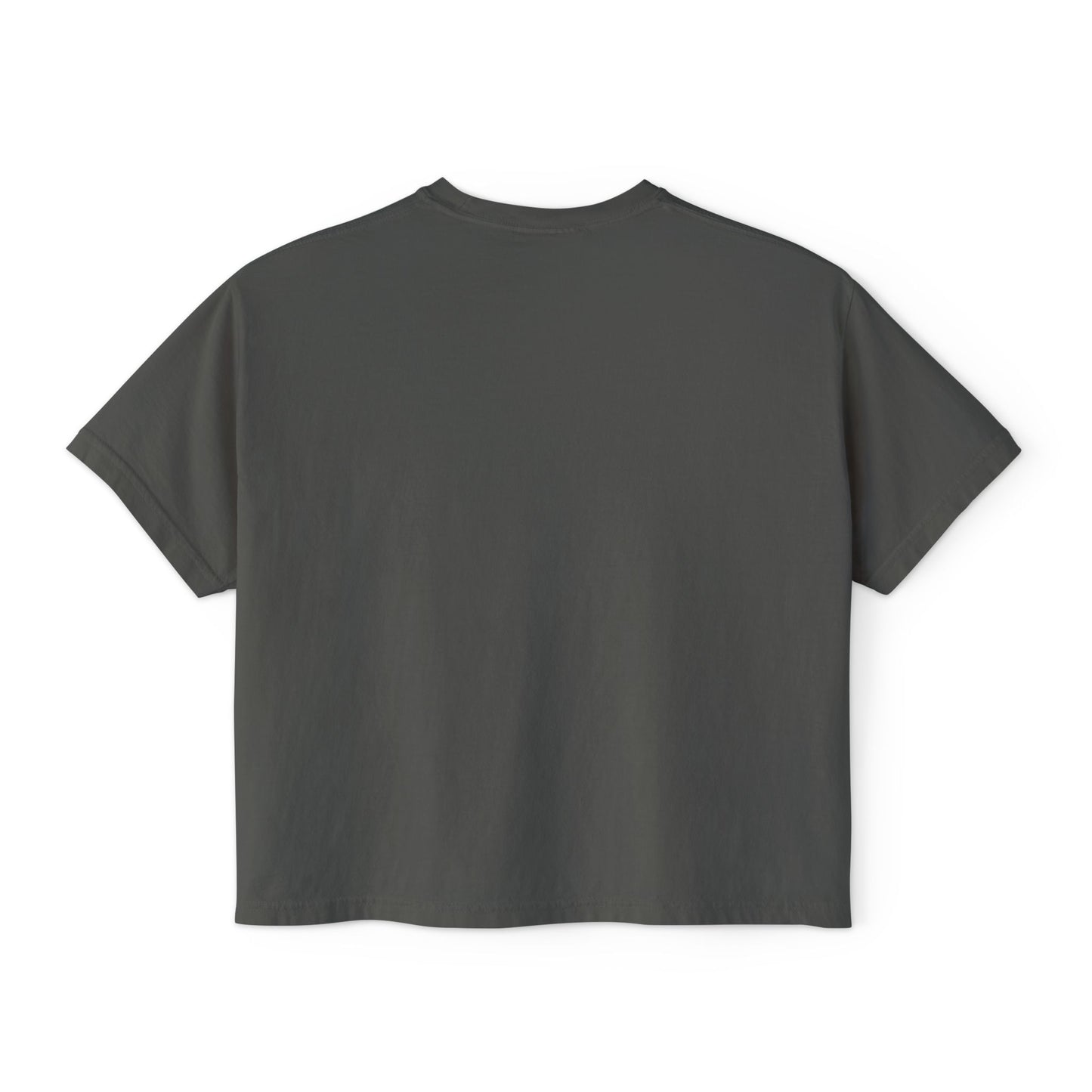 Women Halloween Pumpkin cropped boxy t-shirt
