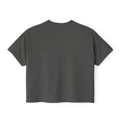 Women Halloween Pumpkin cropped boxy t-shirt