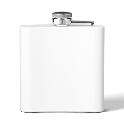 6oz Stainless Steel Flask — "Up To It, Drink"