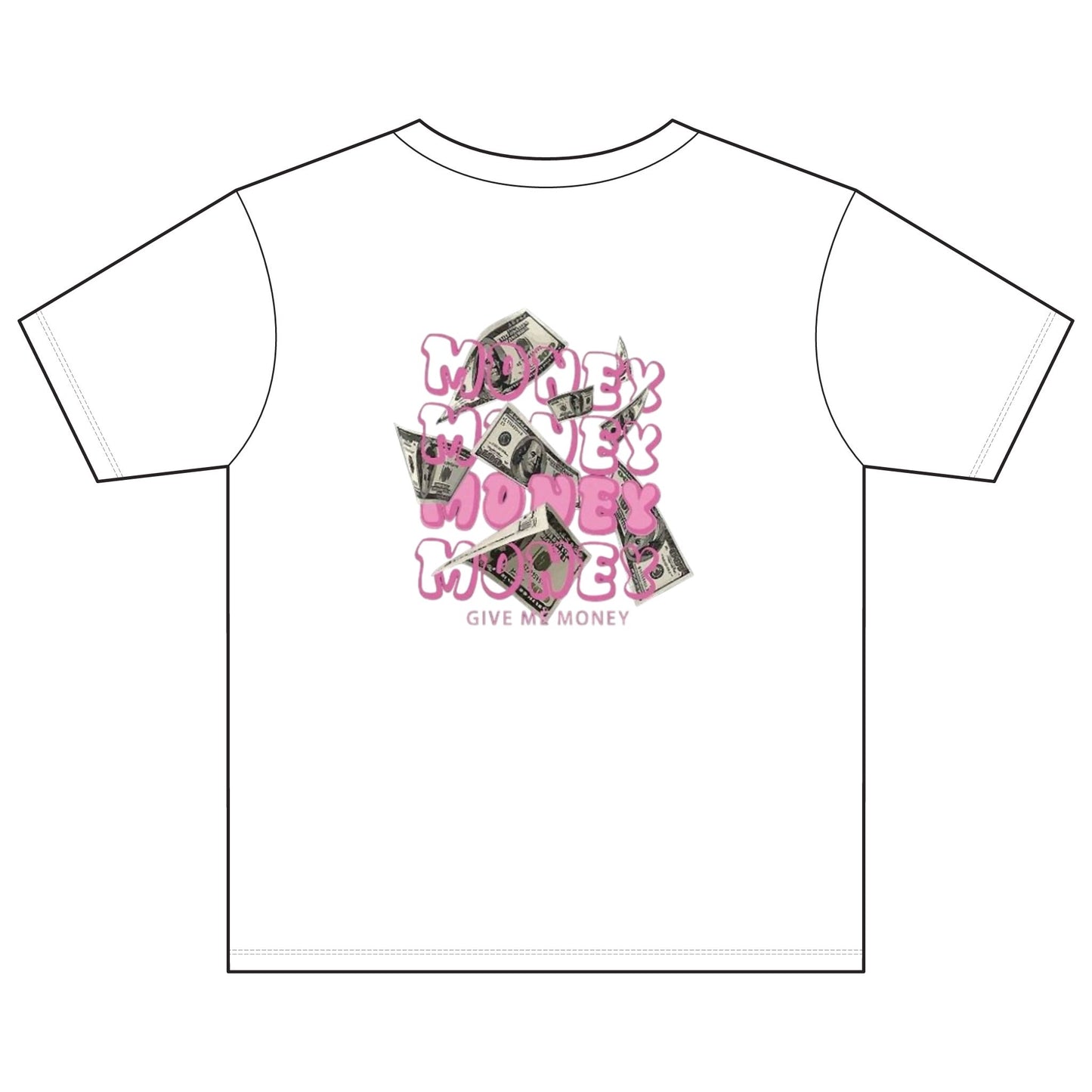 Girls Youth Tee Money Bear