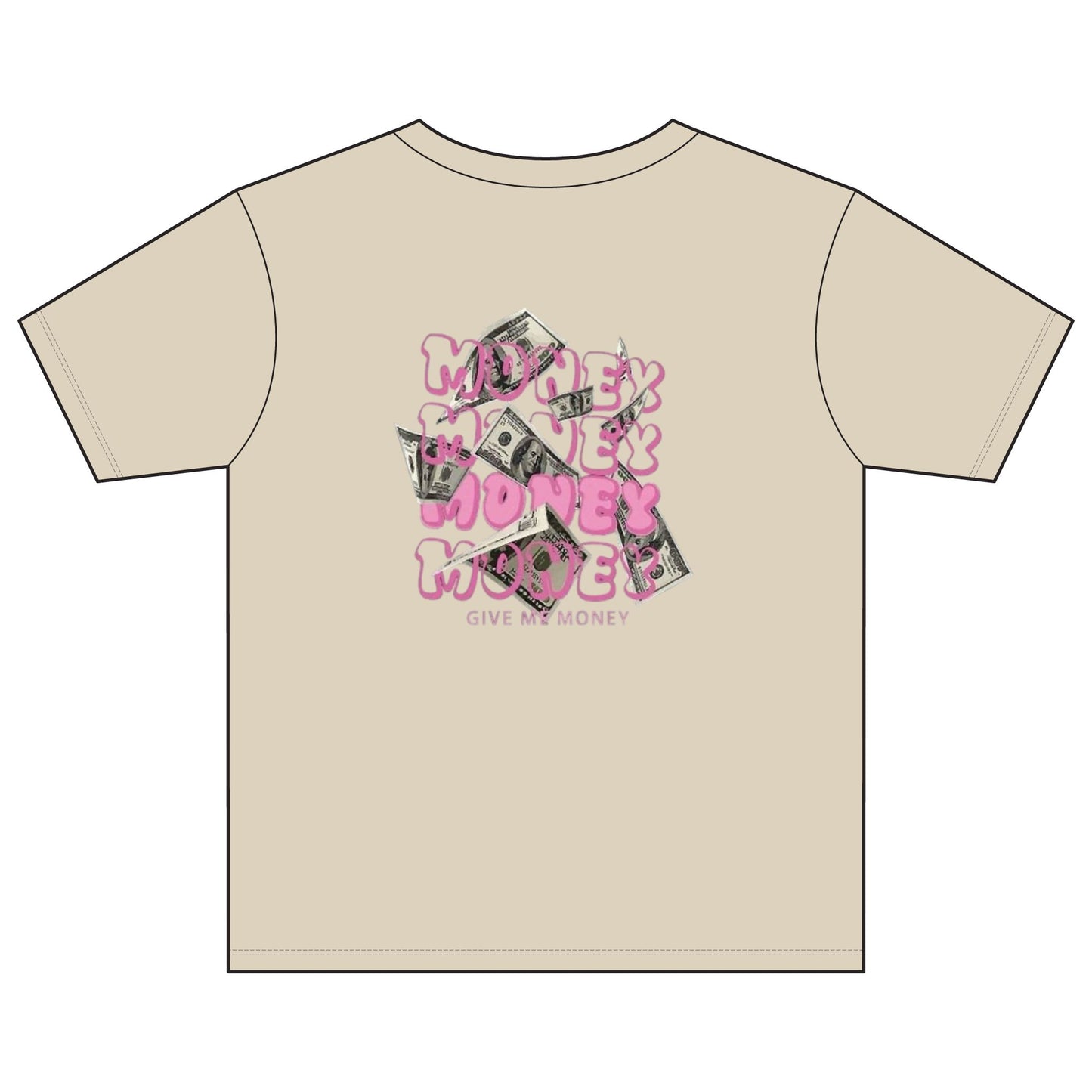 Girls Youth Tee Money Bear