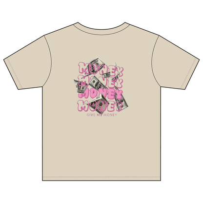 Girls Youth Tee Money Bear