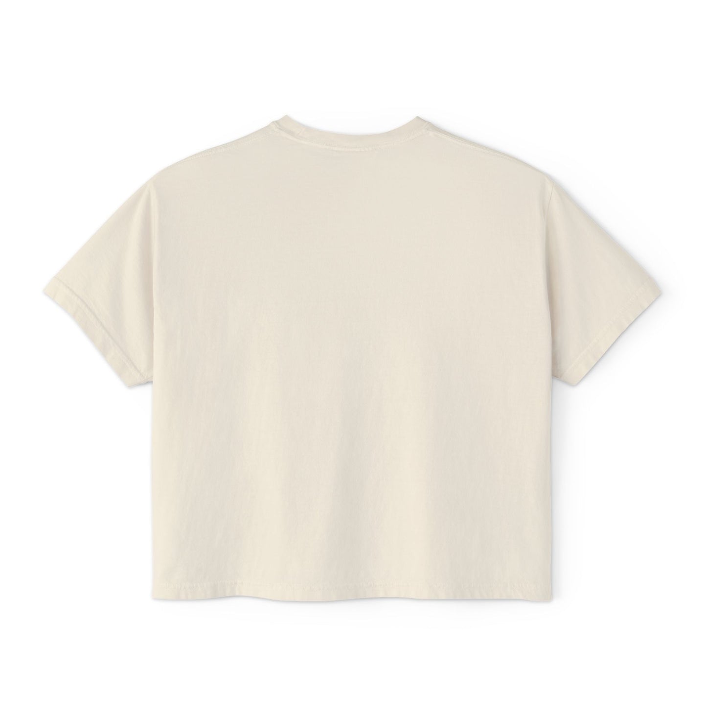 Women Halloween Pumpkin cropped boxy t-shirt